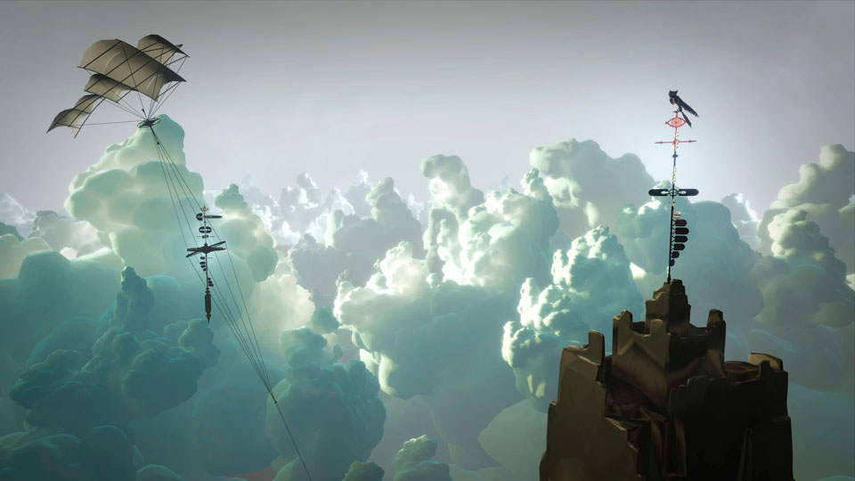 Mare-PSVR2-ceu-e-nuvens Mare chega ao PSVR2 com belos visuais e enigmas