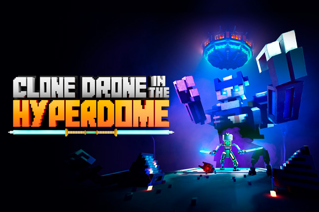 Briga de robôs – Clone Drone in the Hyperdome review