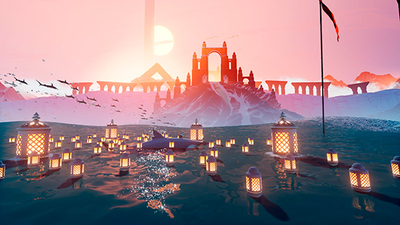 Sword-of-the-Sea-gameplay Sword-of-the-Sea-gameplay Análise: Sword of the Sea é um espetáculo visual, mas falta propósito?