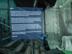  Of Lies and Rain PSVR2 gameplay texto